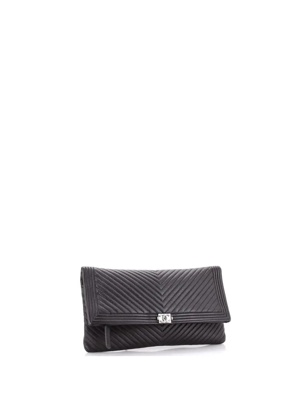 Chanel Boy Beauty Cc Clutch Chevron #262088C24B